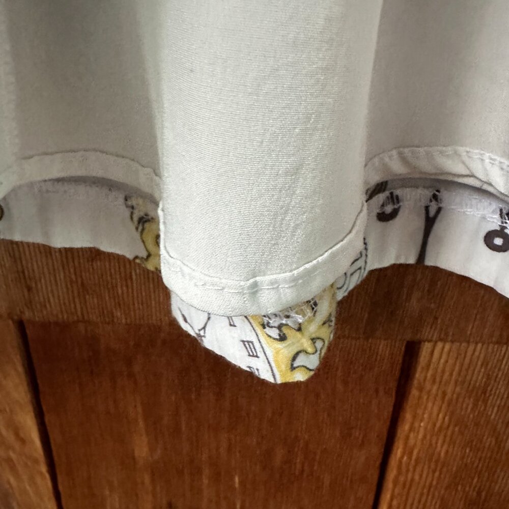 EUC Modcloth Bea & Dot Time is of the Elegance Clock Watch Print Dress in Large - Picture 9 of 11